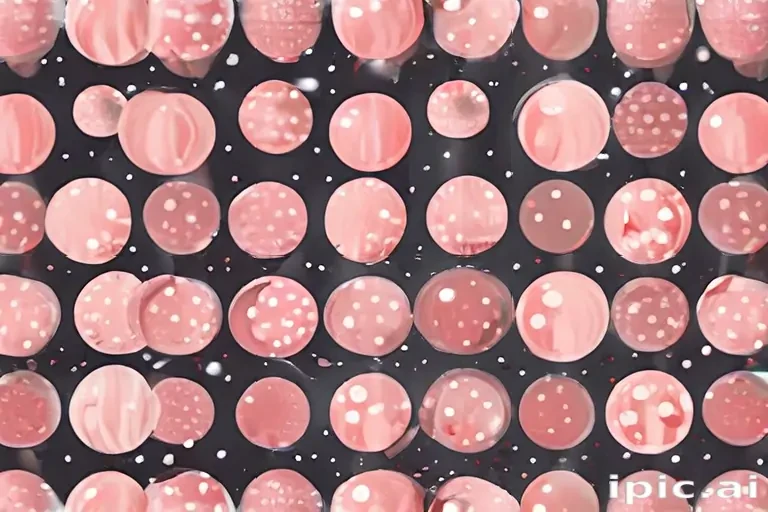 polka dots transparent