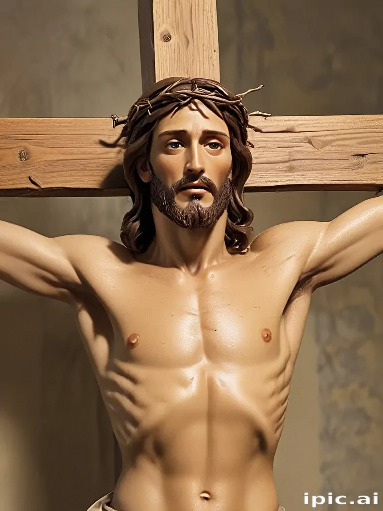 pictures of jesus on a cross