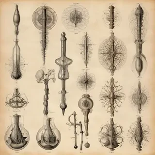 vintage scientific illustrations