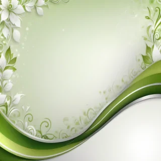 background white green