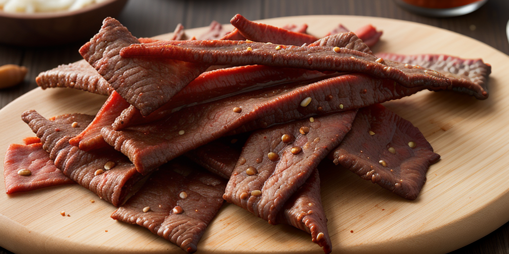 hot and spicy beef jerky