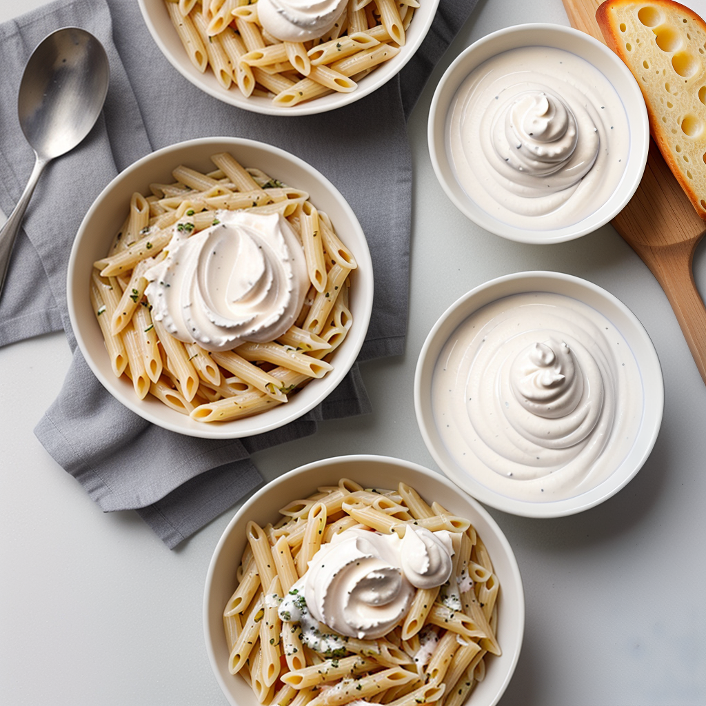 sour cream and pasta sauce