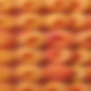 cute peach background
