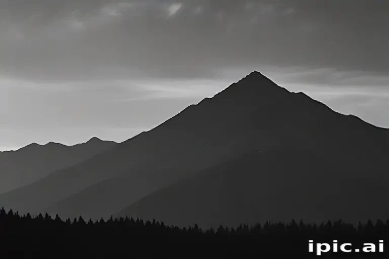 mountain silhouette