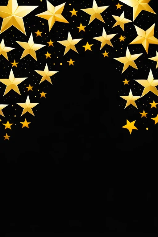 gold stars background