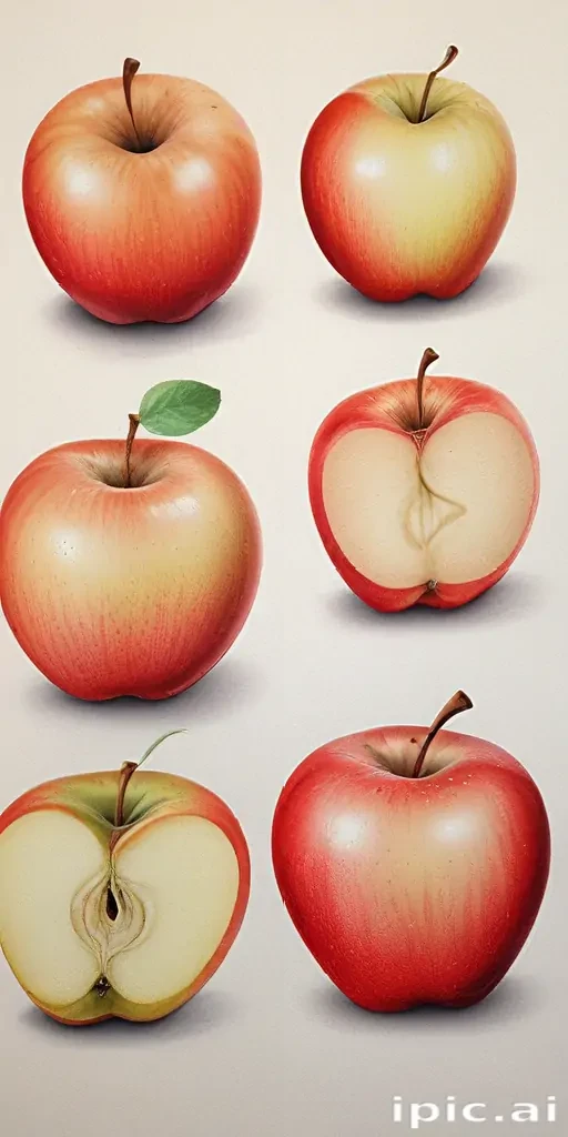 apple drawings