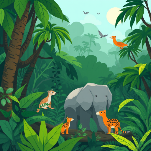 rainforest animals