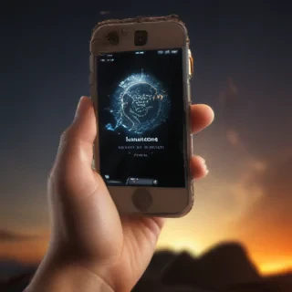 phone in hand png