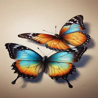 pictures of butterflies to draw
