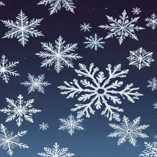 png snowflakes
