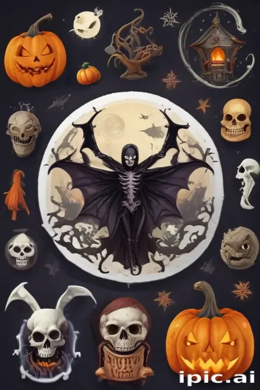 halloween stickers png