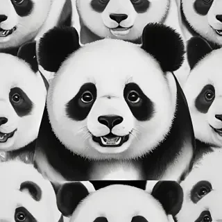 panda background