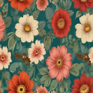 vintage flower illustration