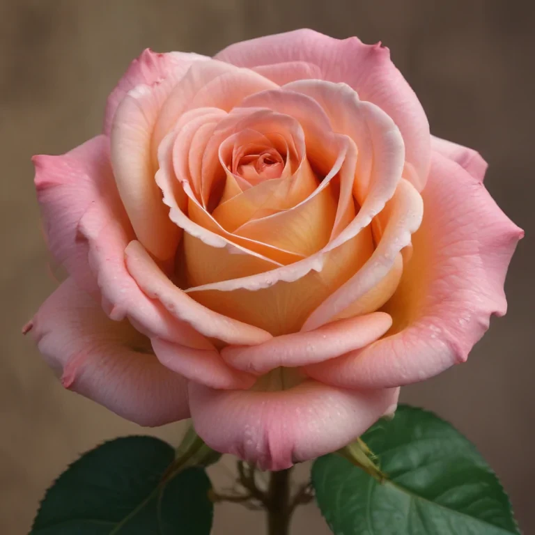 rose with background