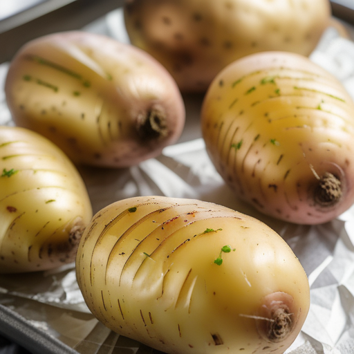how to bake potatoes without foil