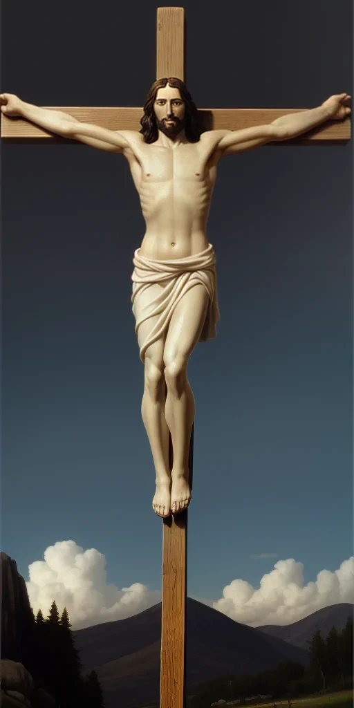 jesus on the cross image