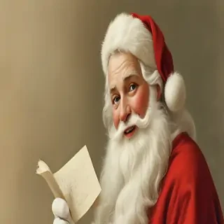 vintage santa images free