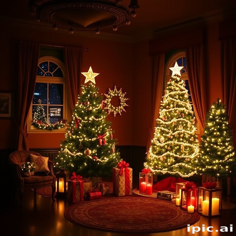 christmas pictures aesthetic