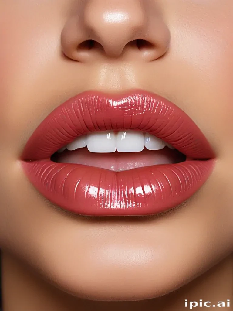 glossy lips png
