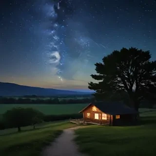 starry night wallpaper