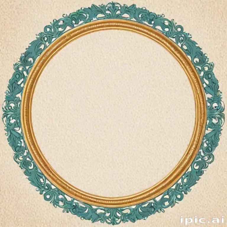 circle frame clipart