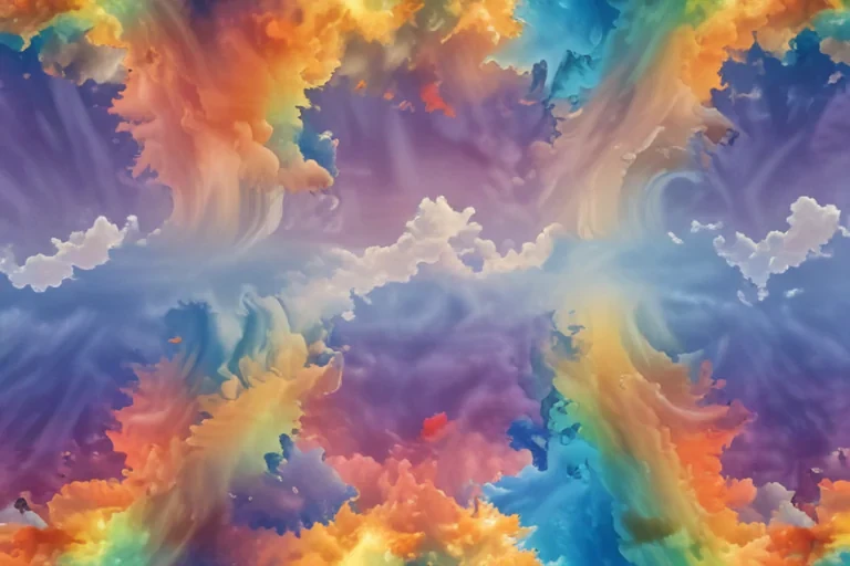 aesthetic rainbow wallpaper