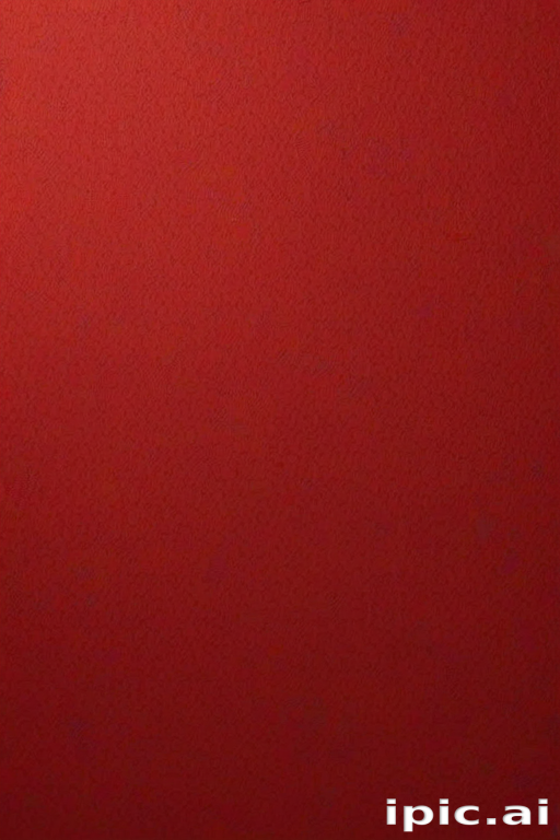 red blank background