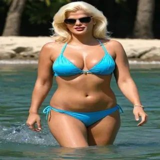 anna nicole smith bikini