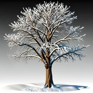 winter tree png