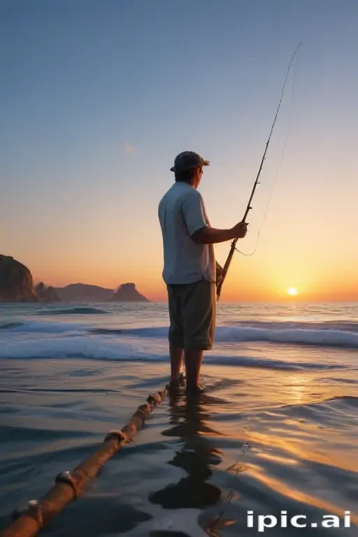rod in fishing