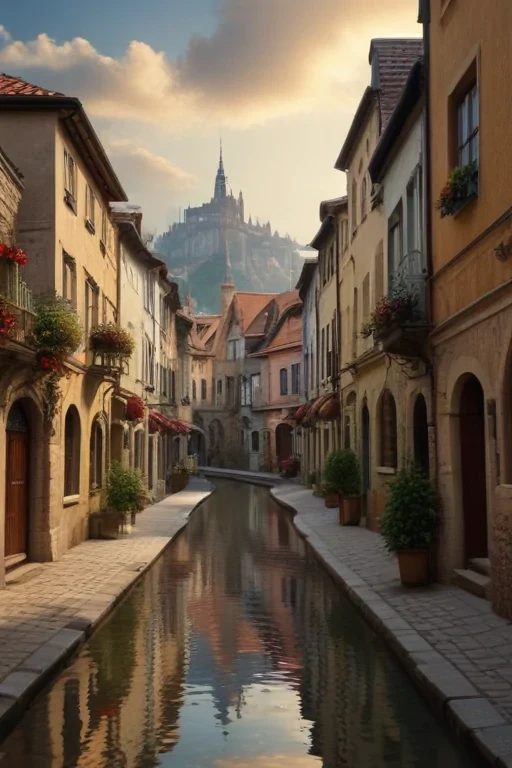 town background