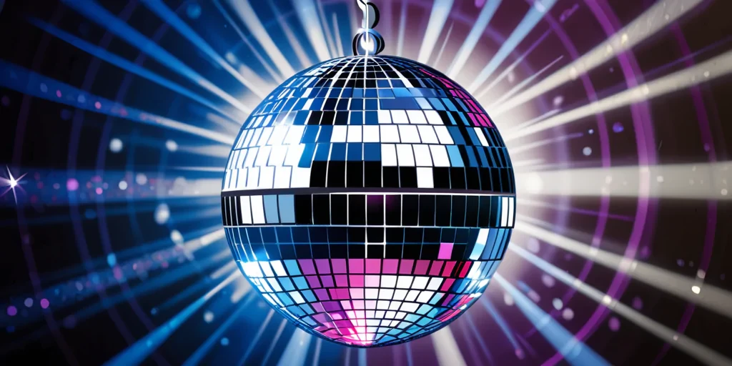 disco ball transparent
