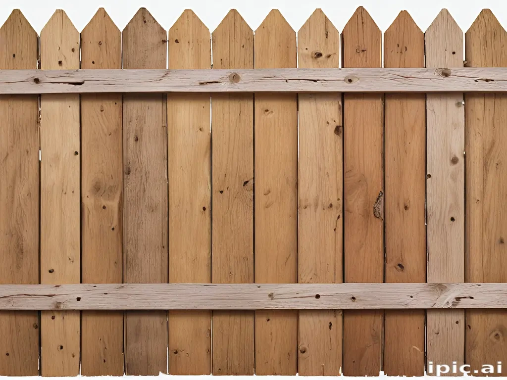 wood fence png