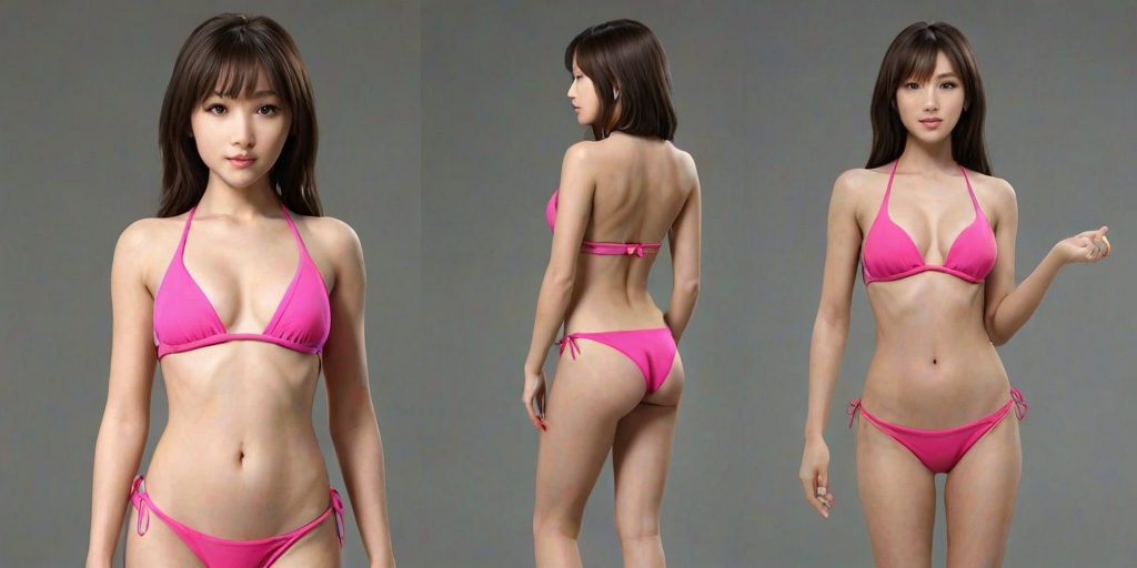 ai young girls bikini