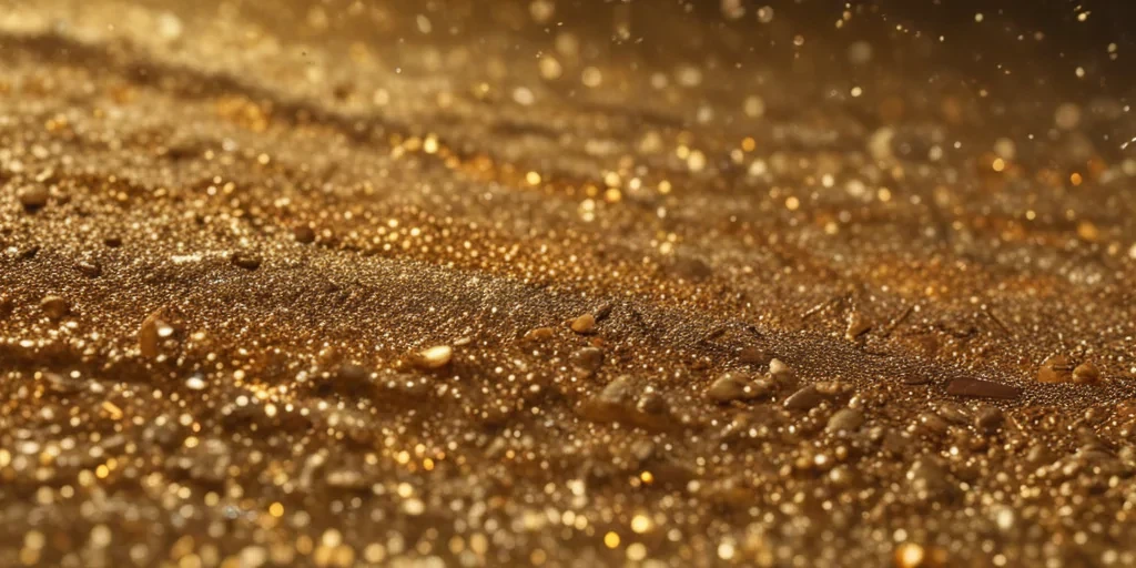gold glitter png
