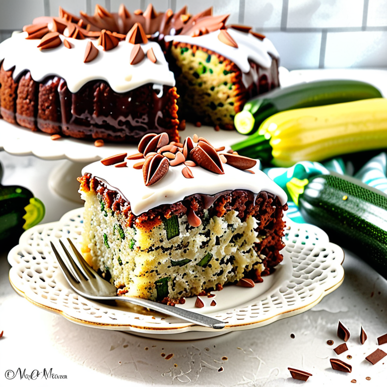 zucchini cake with cake mix