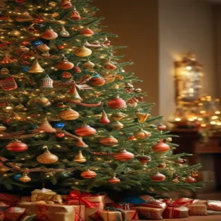 christmas tree wallpaper iphone