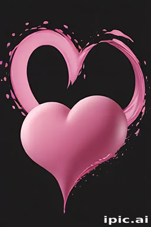 pink heart png