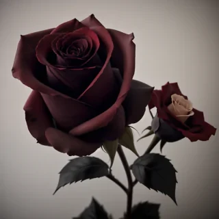 black rose picture