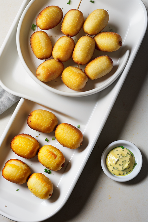 how to air fry mini corn dogs