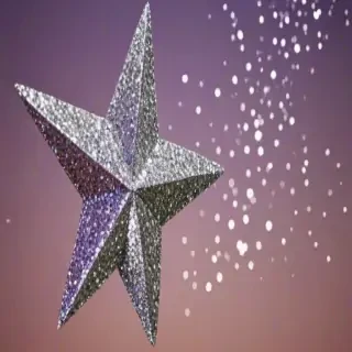 glitter star png