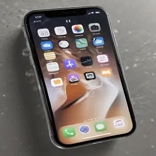 iphone with transparent background