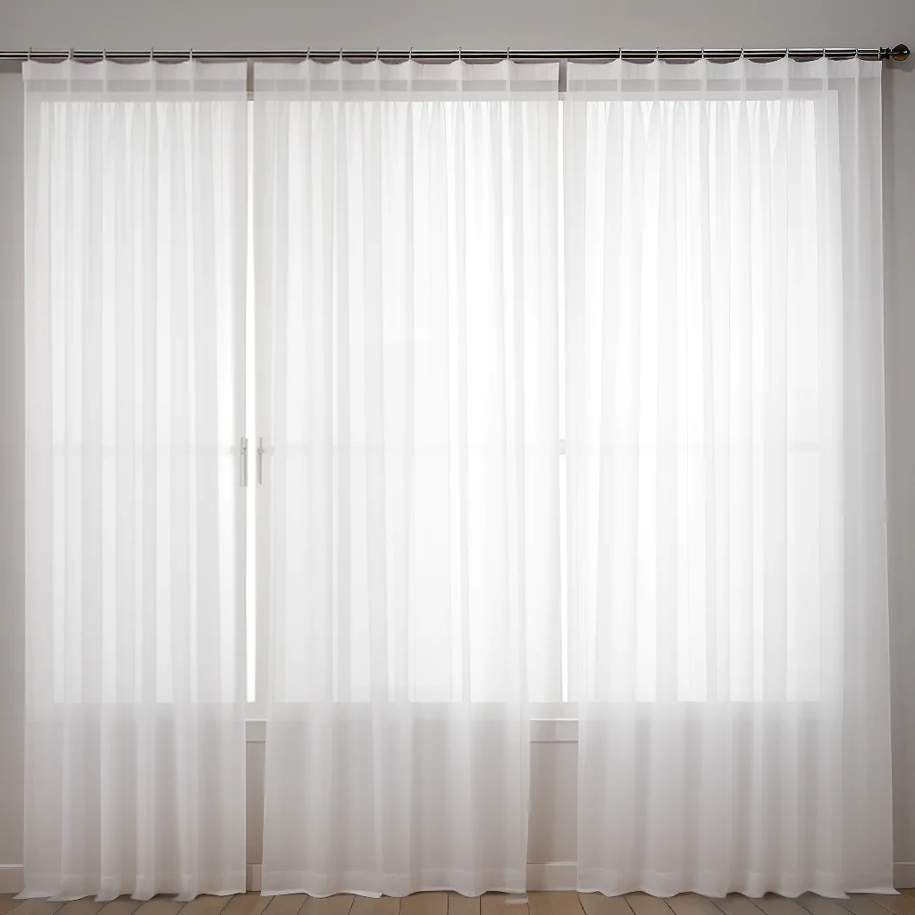 white curtains png