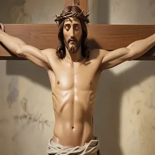 a picture of jesus on the cross