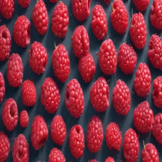 cartoon raspberry