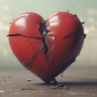 broken heart background