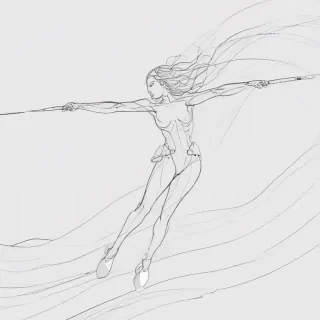 line art background