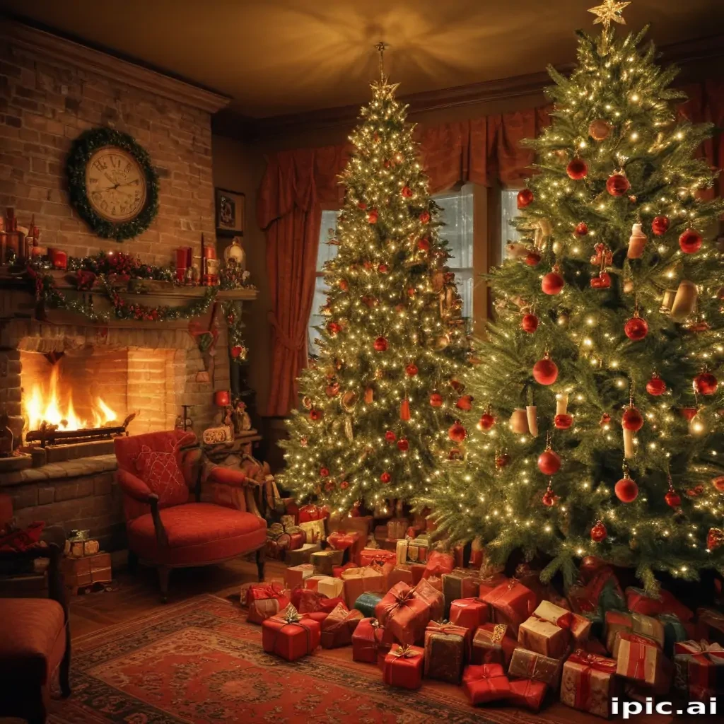old fashioned christmas pictures