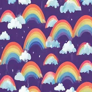 cute rainbow backgrounds