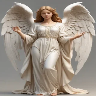 clipart of angels with wings